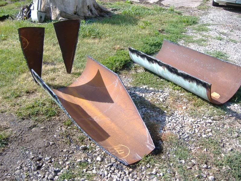 want to build a stump bucket /spade Skidsteer Forum Bobcat, New